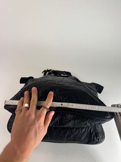 Vintage Stella Mc Cartney Leather Bag Black