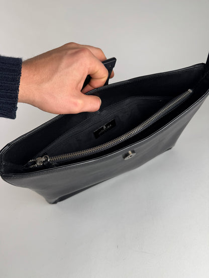 Vintage Givenchy Whip leather Bag black