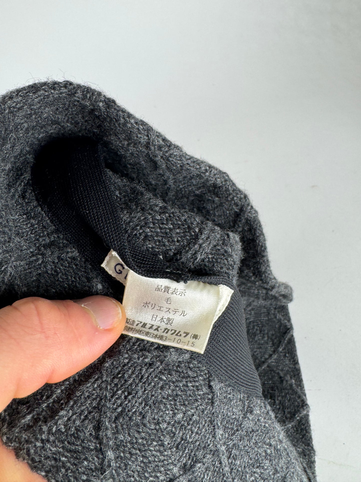 Vintage  Givenchy Wool Hat Black/Anthrazite M