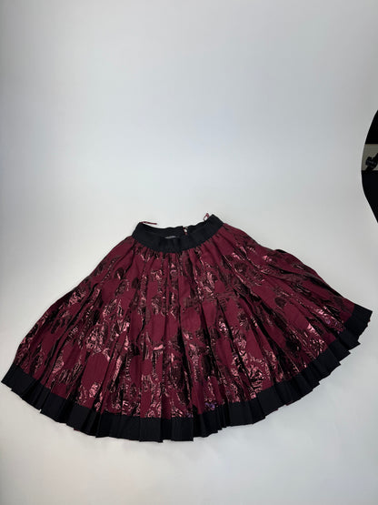 Vintage Dolce & Gabbana Special Edition Skirt purple/black 40/L