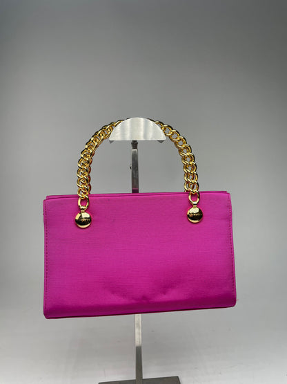 Vintage Givenchy Canvas Whip Bag Purple