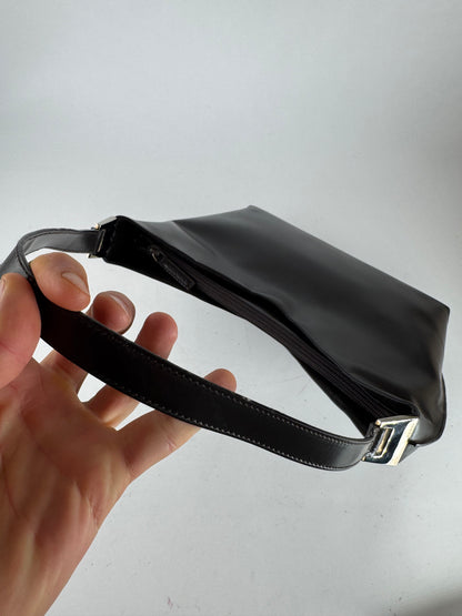 Vintage Gucci Leather Bag Purple