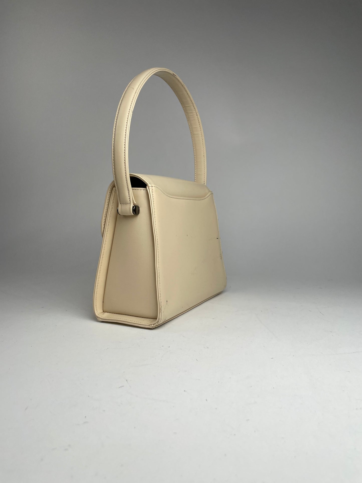 Vintage Givenchy Antigona Leather Bag beige