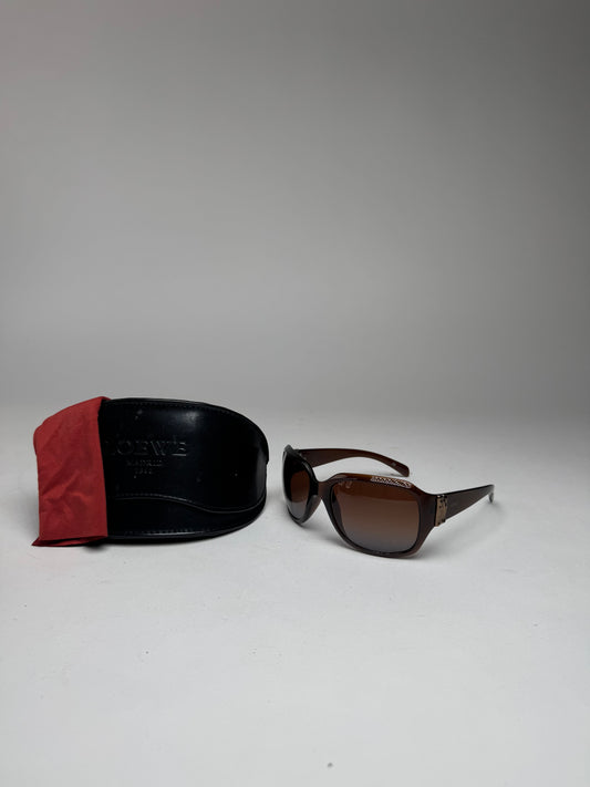 Vintage Loewe Madrid Sunglasses Unisex Brown