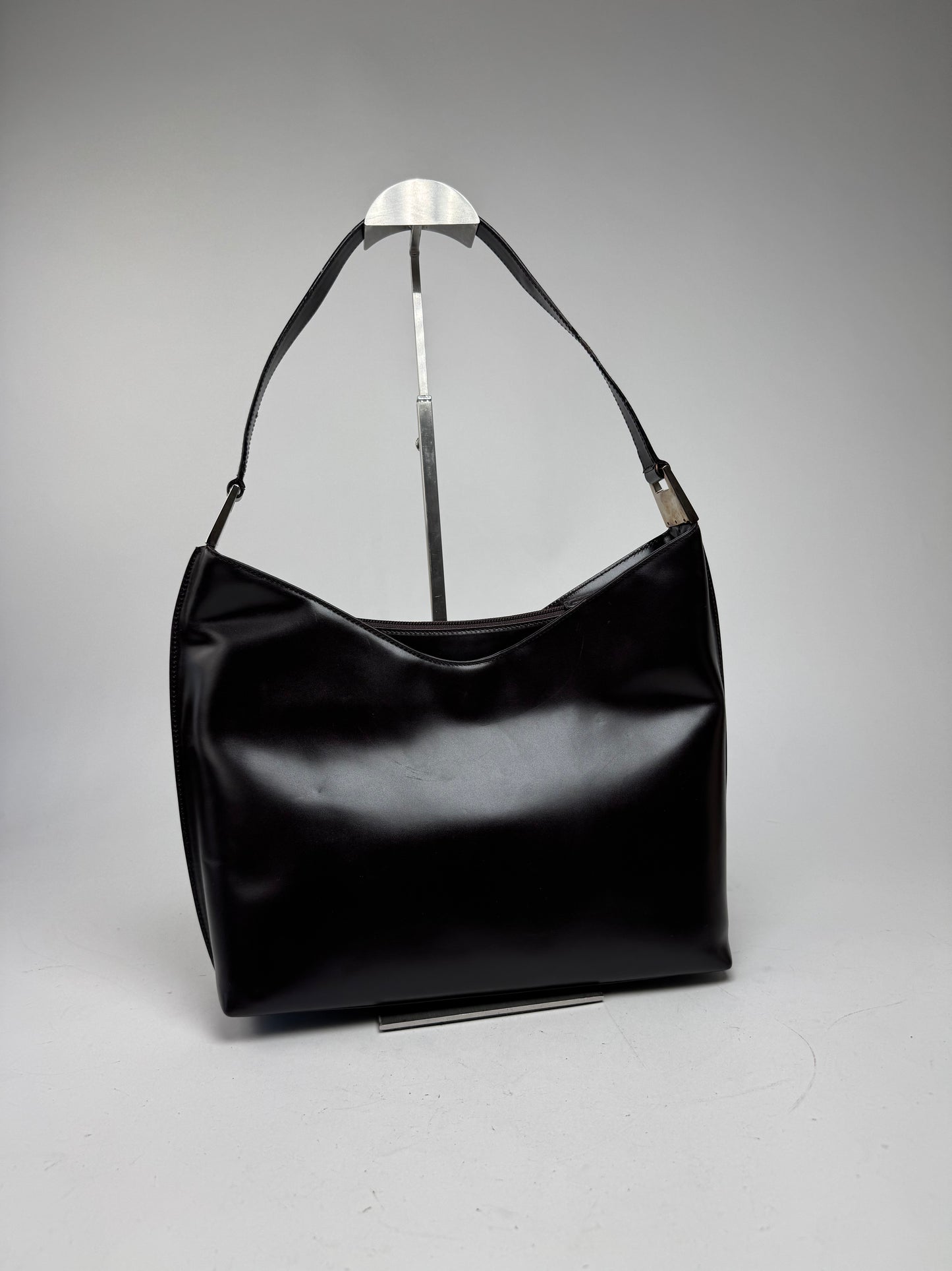 Vintage Gucci Leather Bag Purple