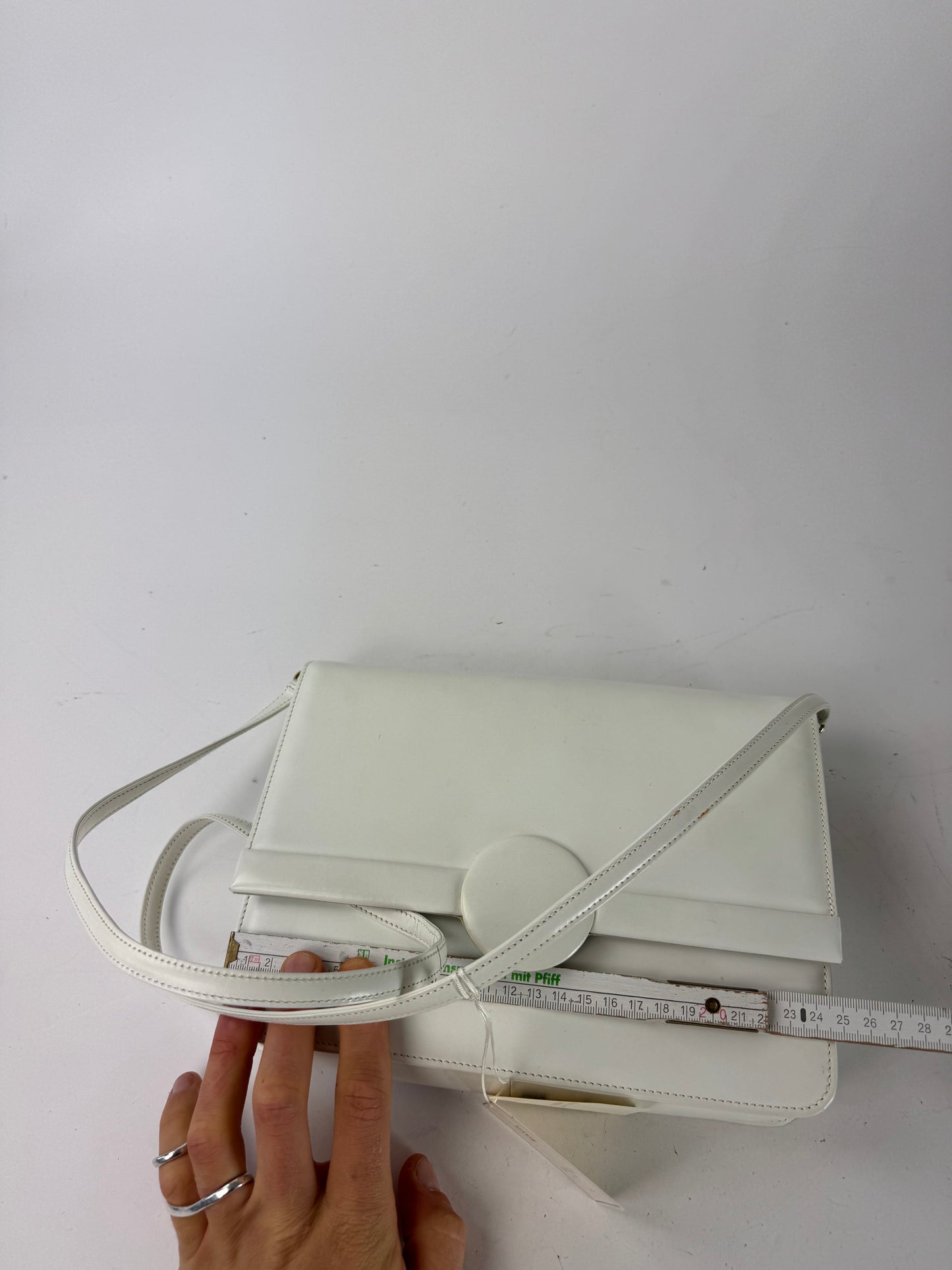 Vintage Givenchy 4G Bag Leather White
