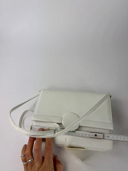 Vintage Givenchy 4G Bag Leather White