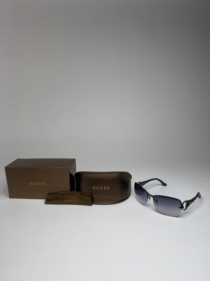 Vintage Gucci Sunglasses Black/Anthrazite