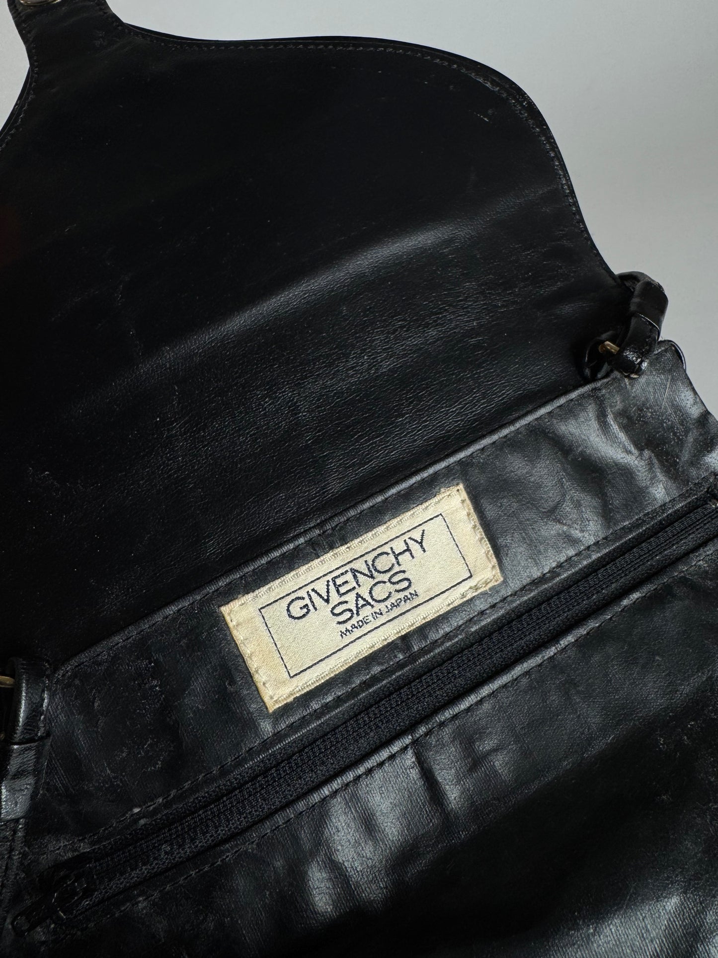 Vintage Givenchy 4G Leather Bag black