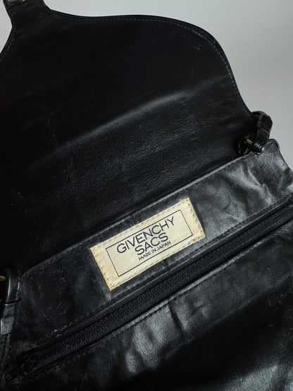 Vintage Givenchy 4G Leather Bag black