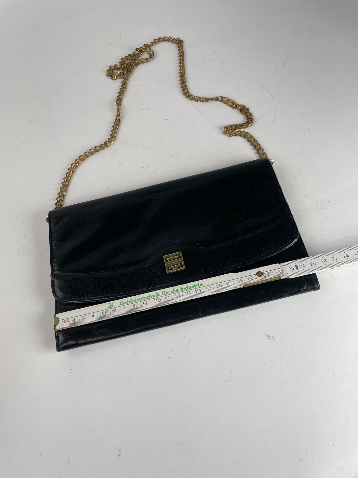 Vintage  Givenchy 4G Leather Bag black