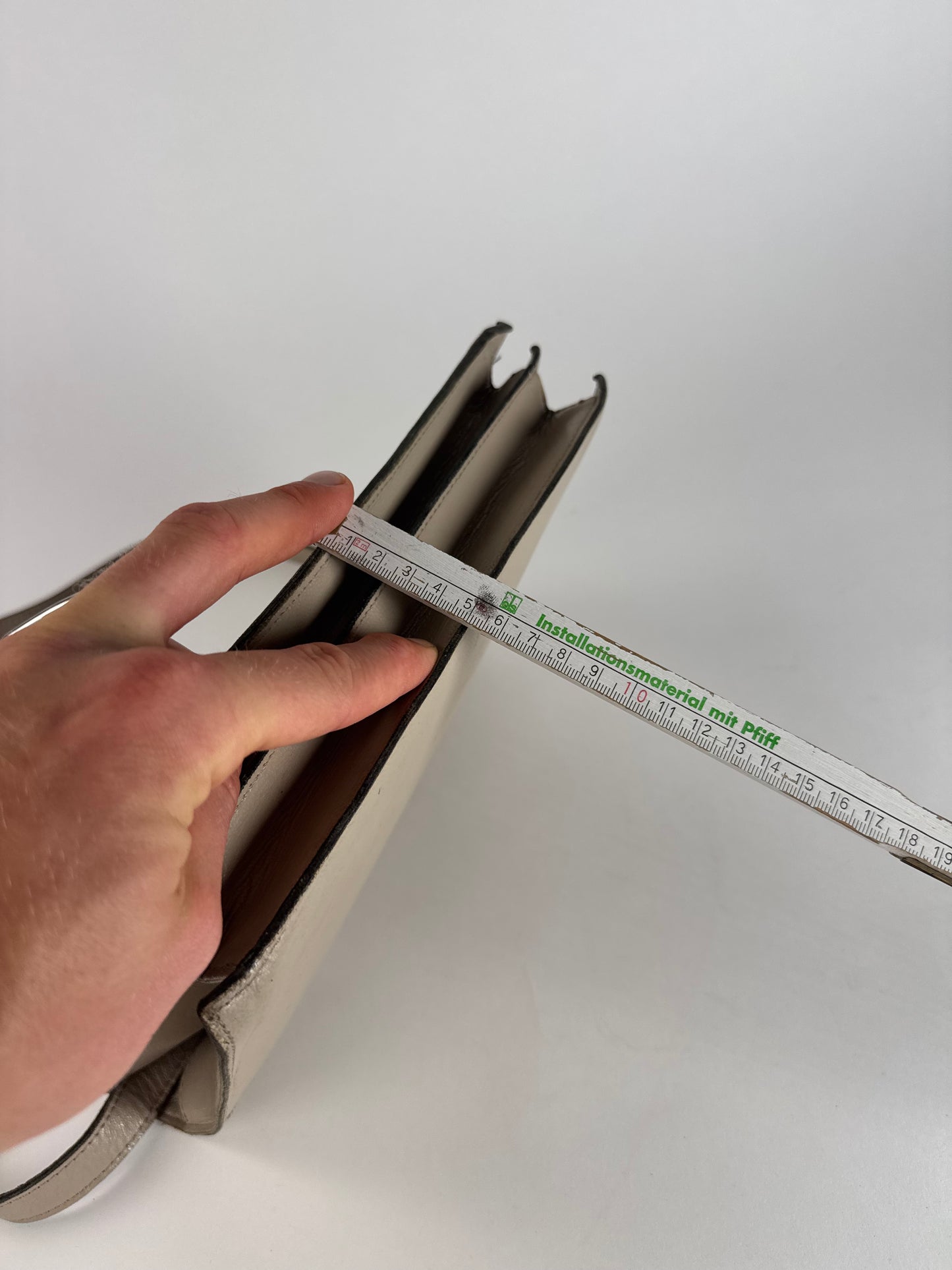 Vintage Yves Saint Laurent 2 Way Leather Bag Y Satchel