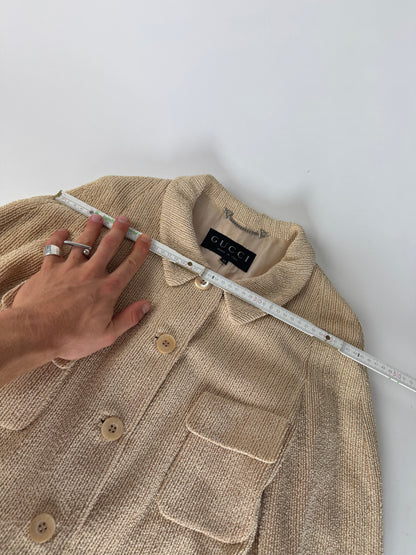 Vintage Gucci Trenchcoat Beige M