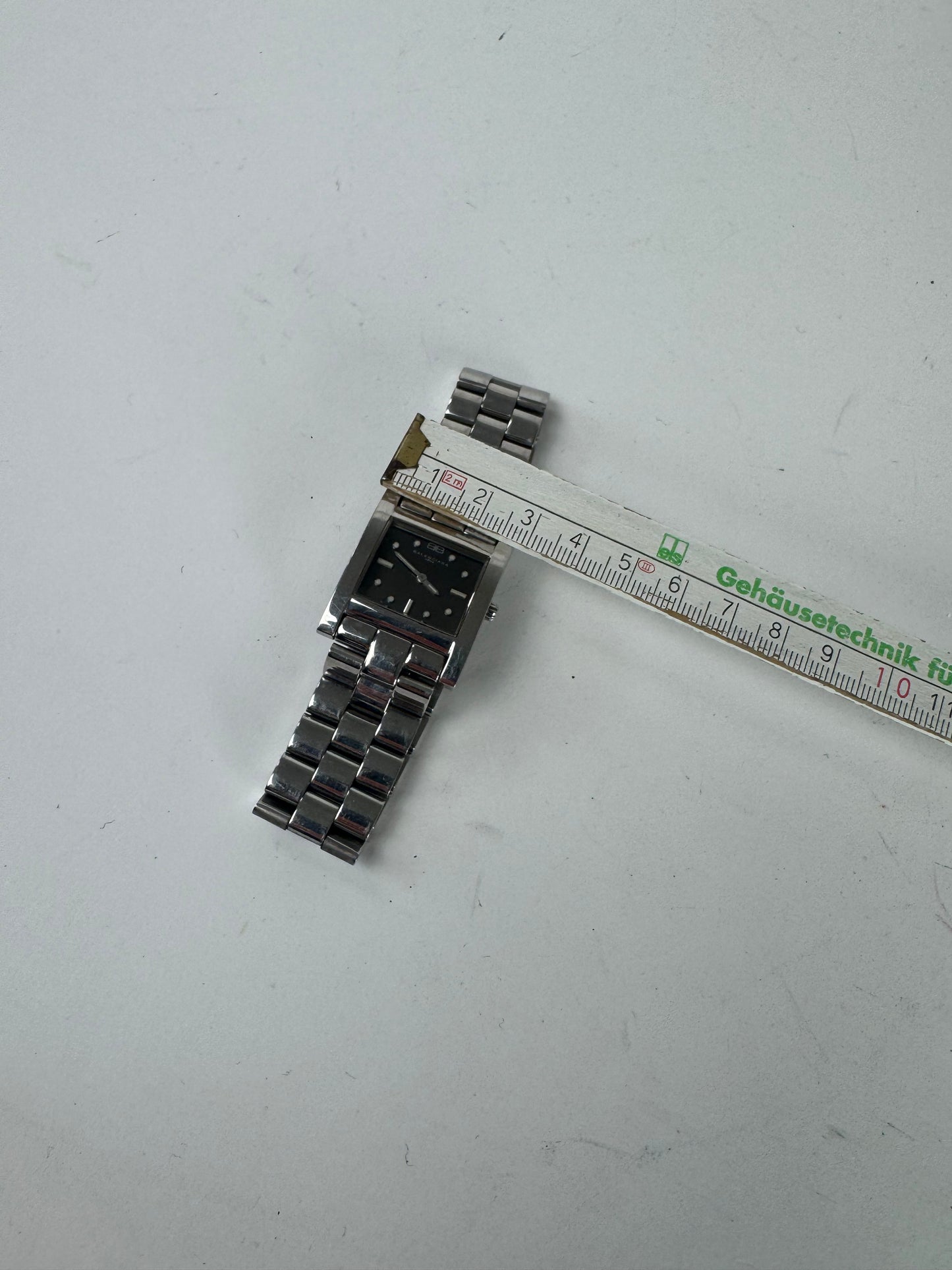 Vintage Balenciaga Steel Watch Silver