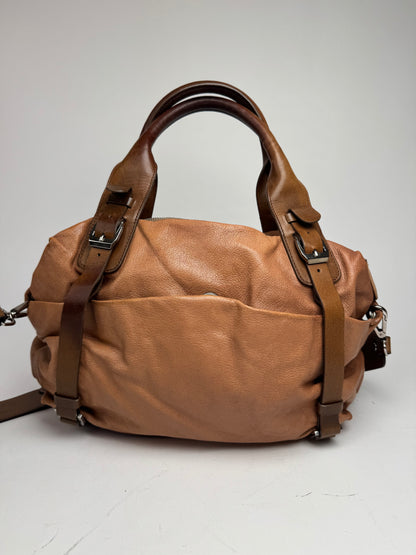 Vintage Marni 2Way Leather Bag Brown