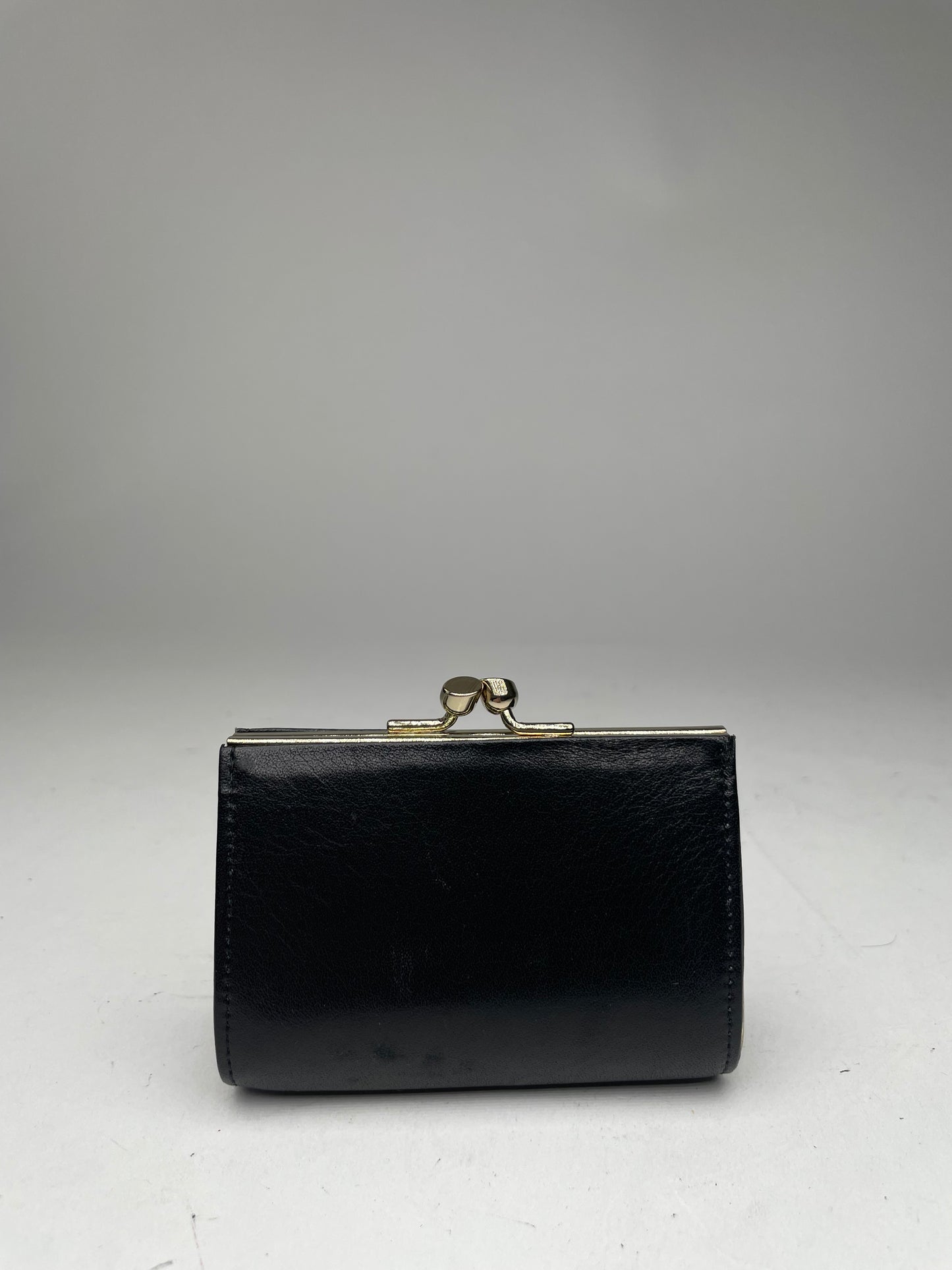Vintage Balenciaga Leather card Holder Black