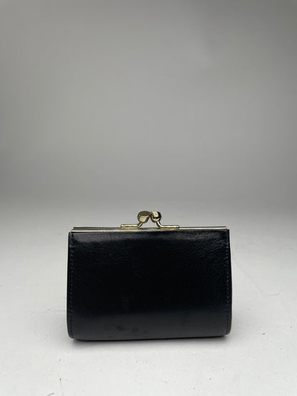 Vintage Balenciaga Leather card Holder Black