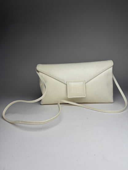 Vintage Givenchy 4G leather Bag White