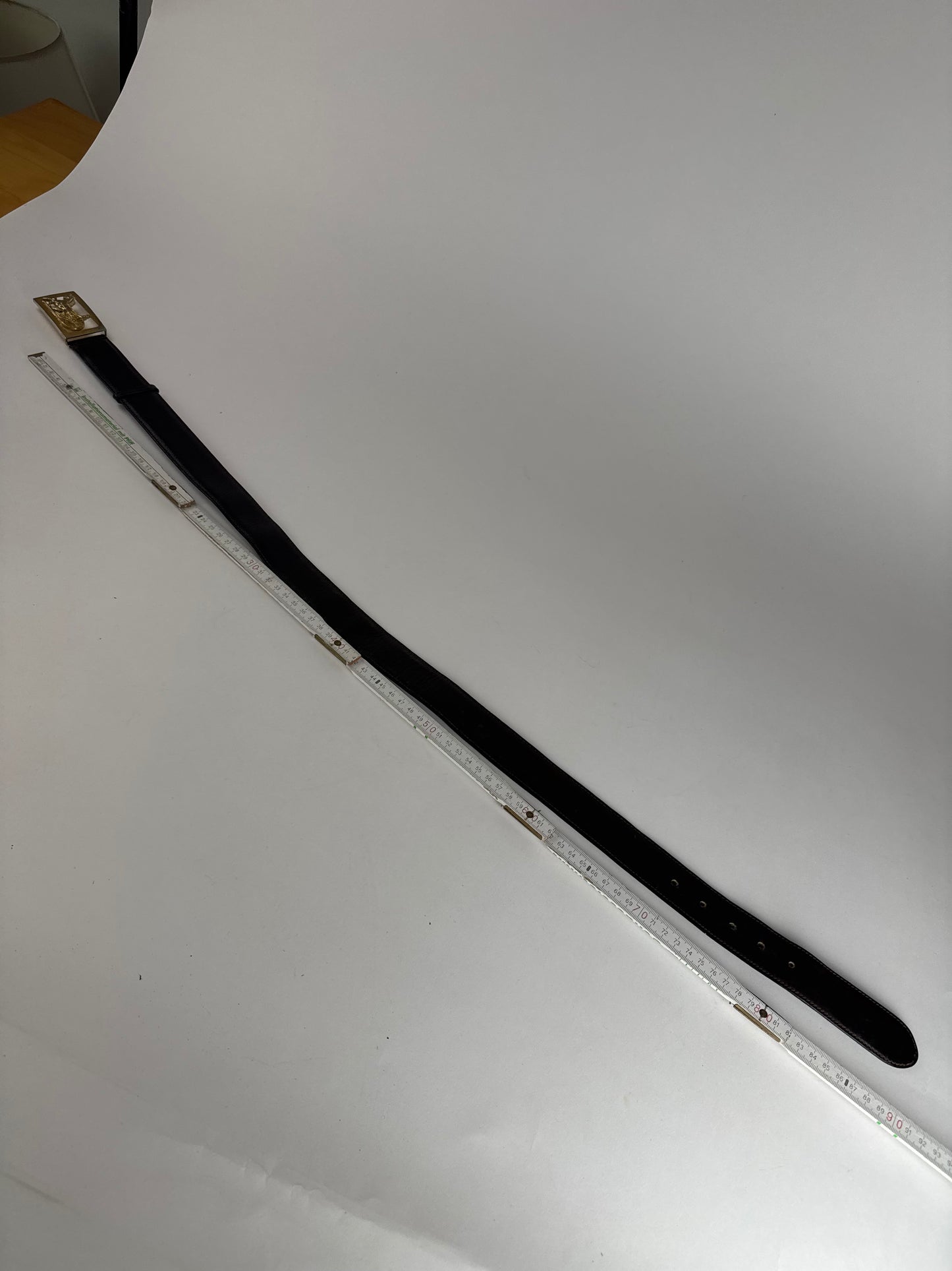 Vintage Celine Paris Leather Belt