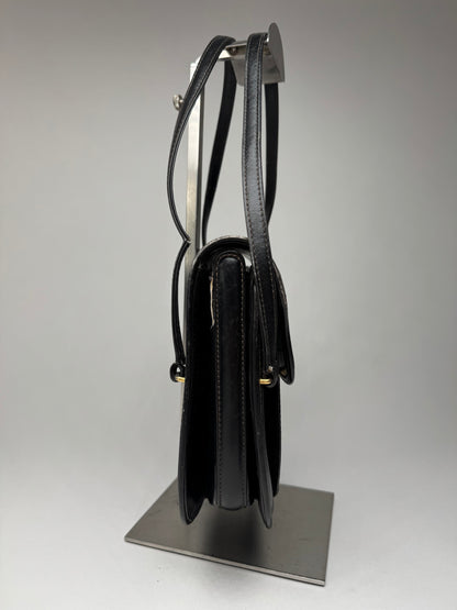 Vintage Gucci Leather Bag Black