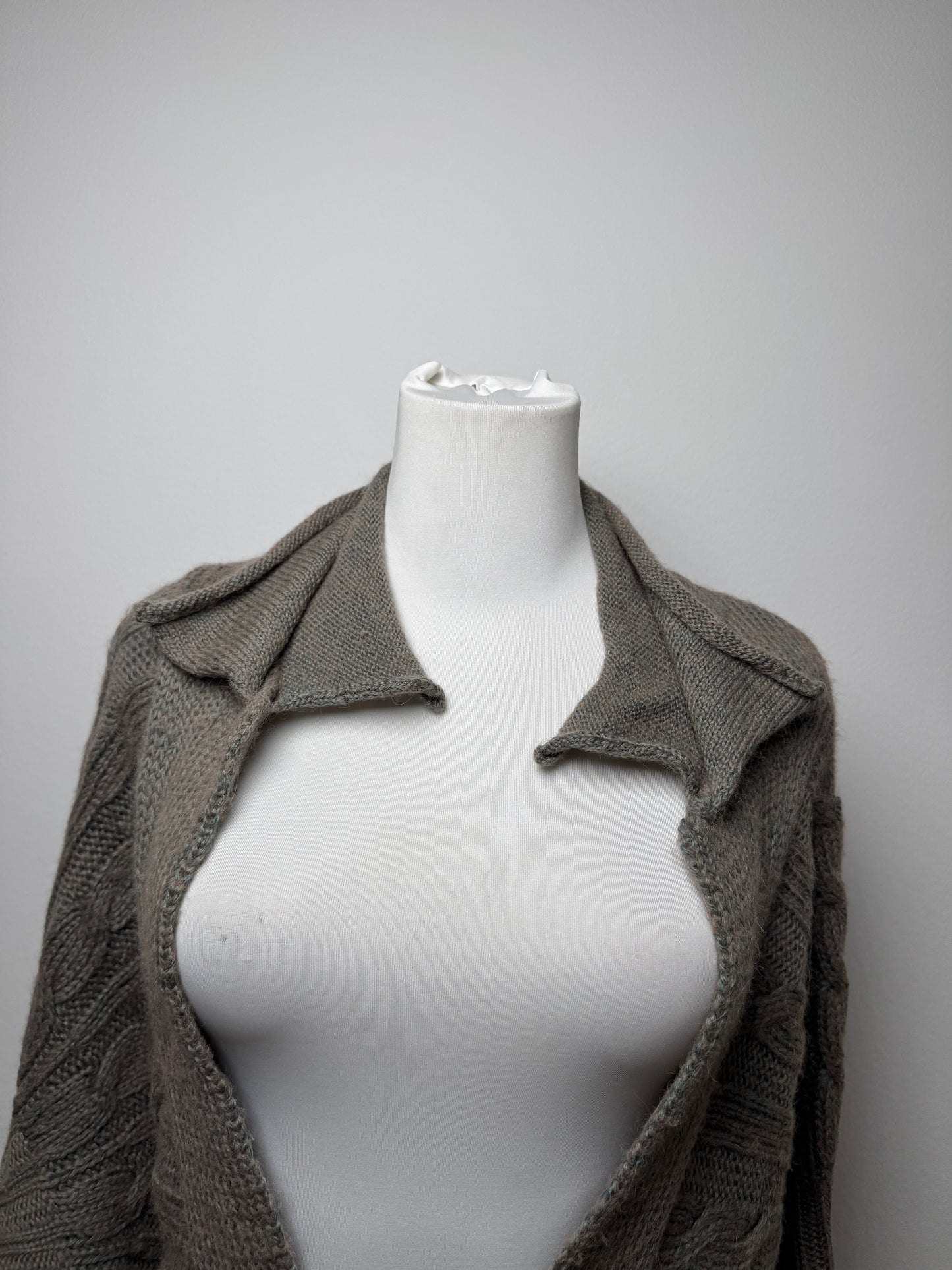 Vintage Yohji Yamamoto Wool Coat Gray 38/M