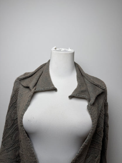 Vintage Yohji Yamamoto Wool Coat Gray 38/M