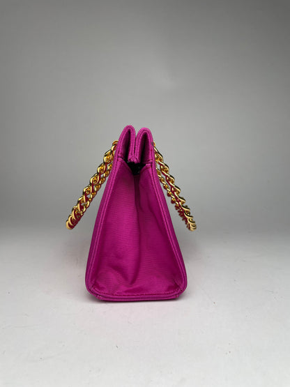 Vintage Givenchy Canvas Whip Bag Purple