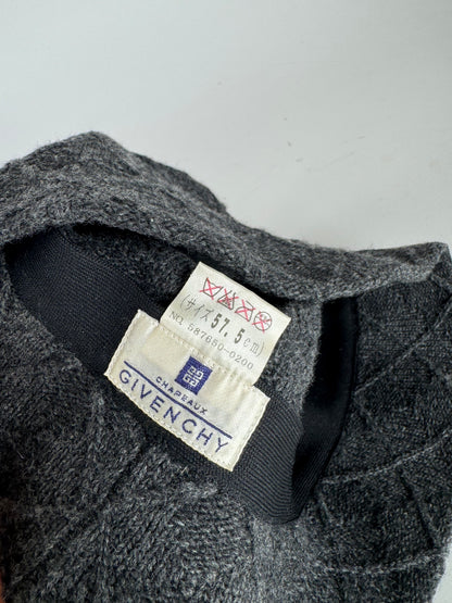 Vintage  Givenchy Wool Hat Black/Anthrazite M