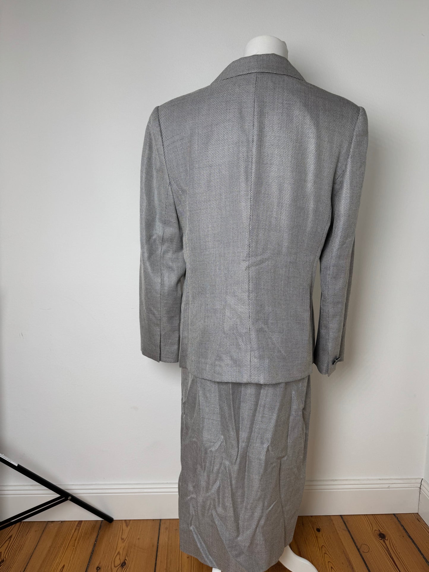 Vintage  Givenchy Wool Twin Set Grey 42/XL