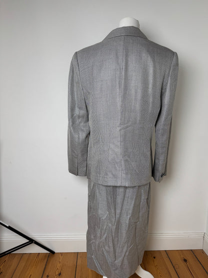 Vintage  Givenchy Wool Twin Set Grey 42/XL