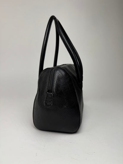 Vintage Cartier Leather Bag Black