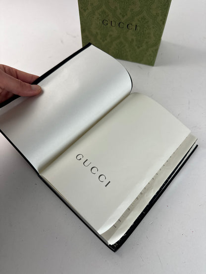 Vintage Gucci Patent Leather Organizer black