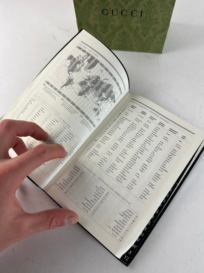 Vintage Gucci Patent Leather Organizer black