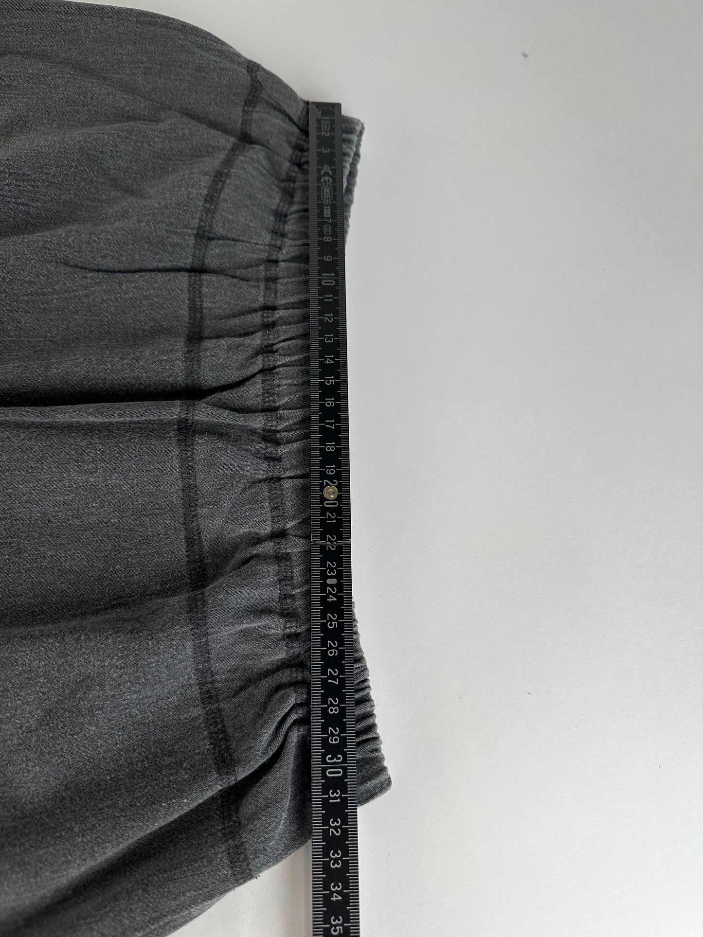 Vintage Issey Miyake Wool Skirt Grey M