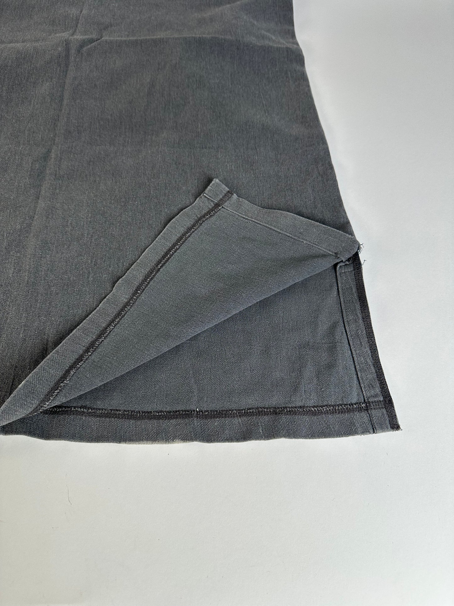 Vintage Issey Miyake Wool Skirt Grey M