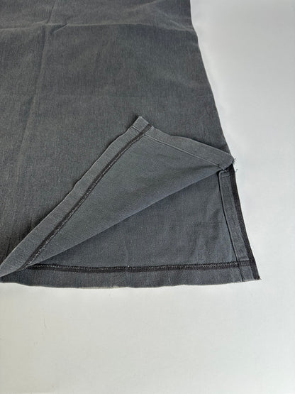 Vintage Issey Miyake Wool Skirt Grey M