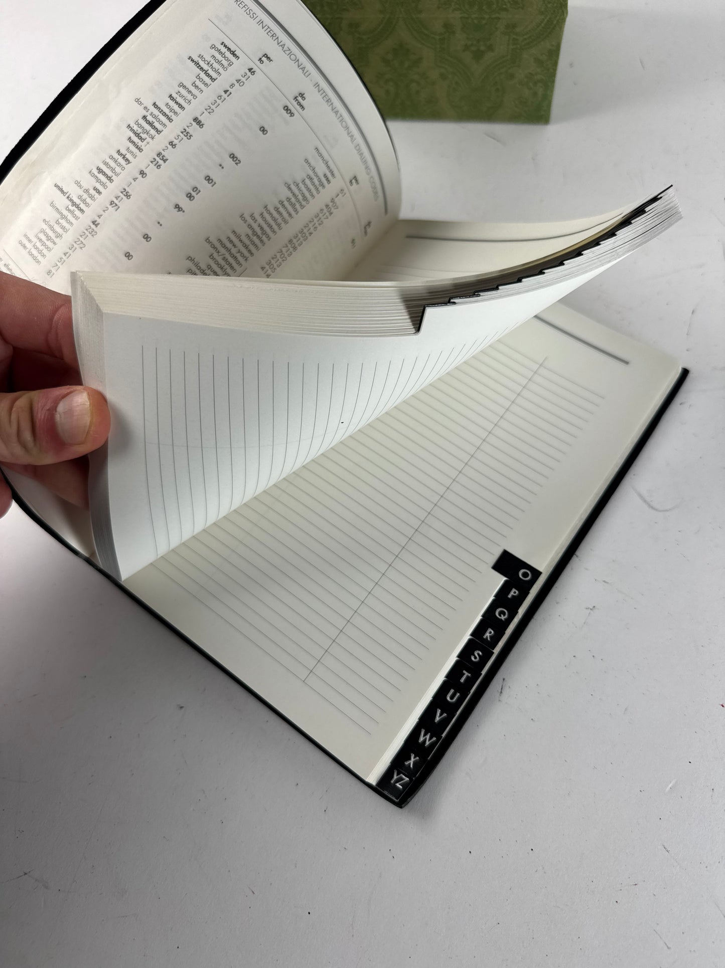 Vintage Gucci Patent Leather Organizer black