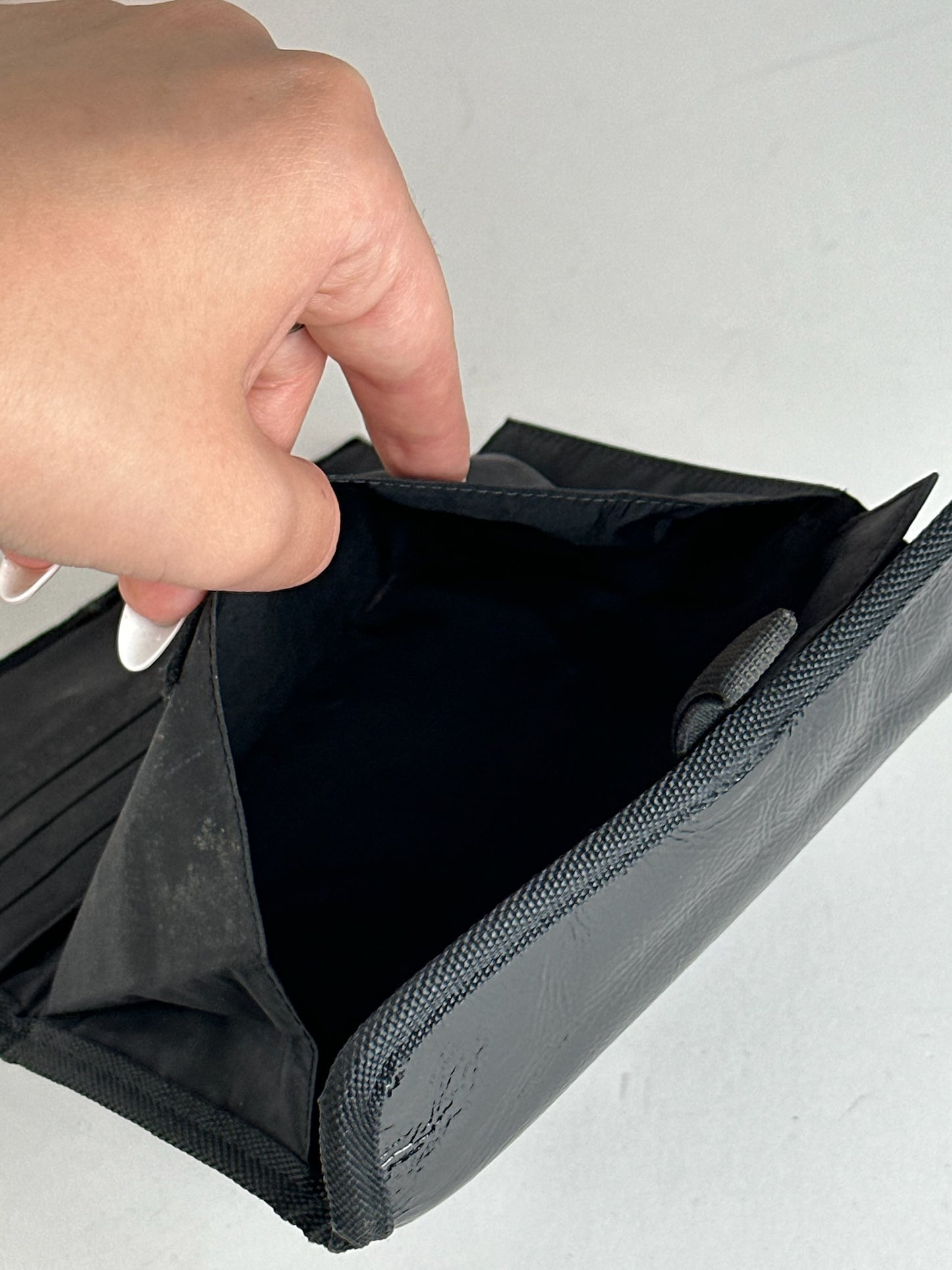 Vintage Miu Miu Canvas Wallet black