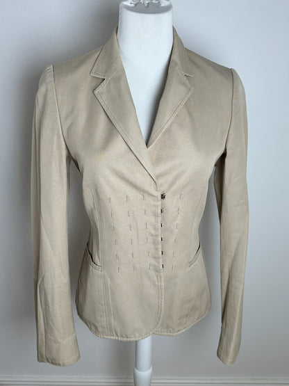 Vintage Gucci Blazer / Trenchcoat Beige 38/M