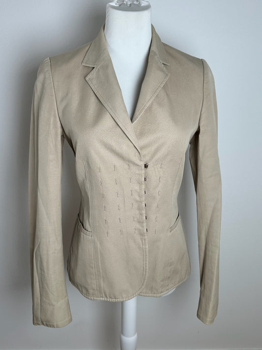Vintage Gucci Blazer / Trenchcoat Beige 38/M