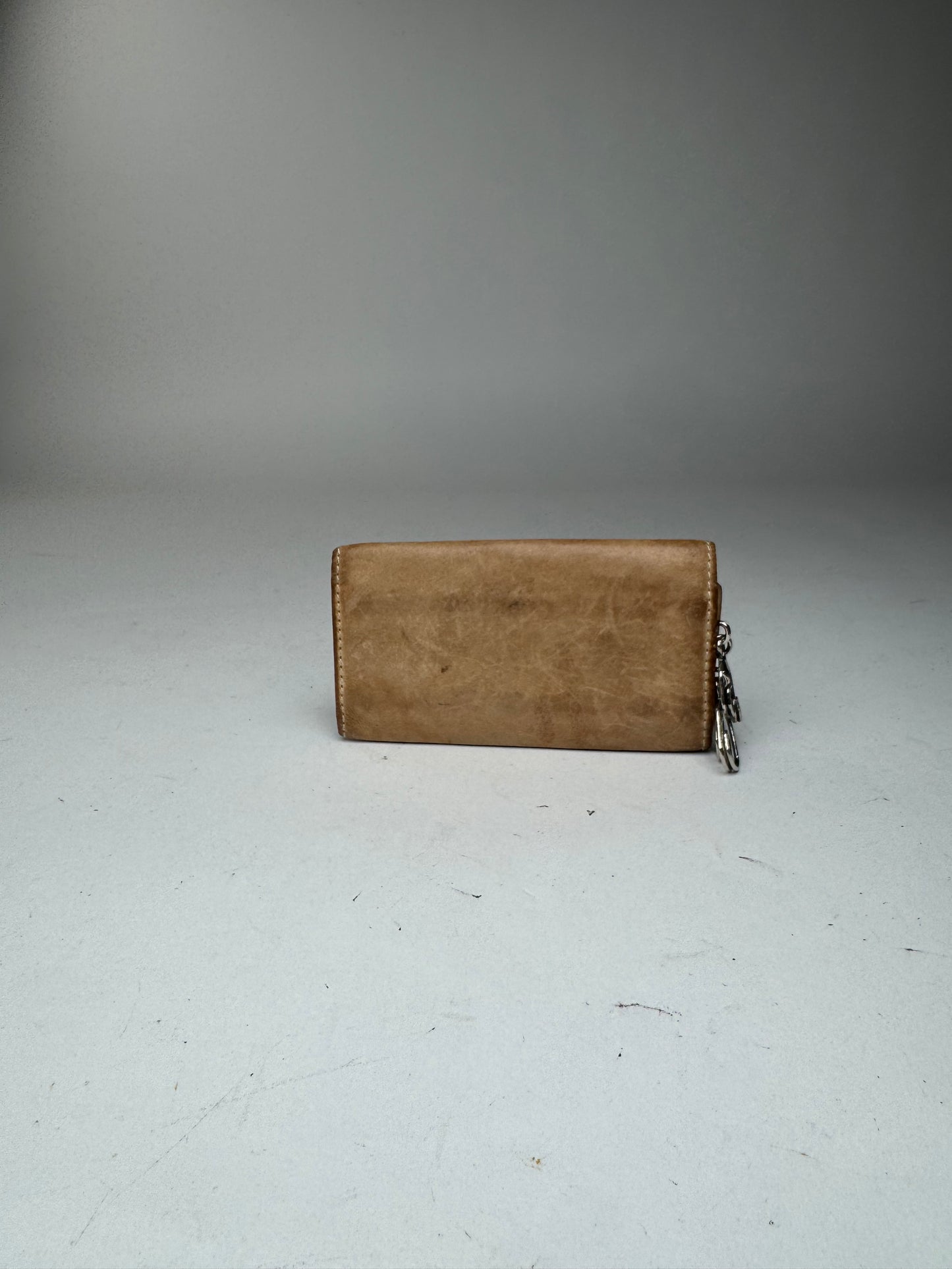 Vintage Vivienne Westwood Leather Key Holder beige