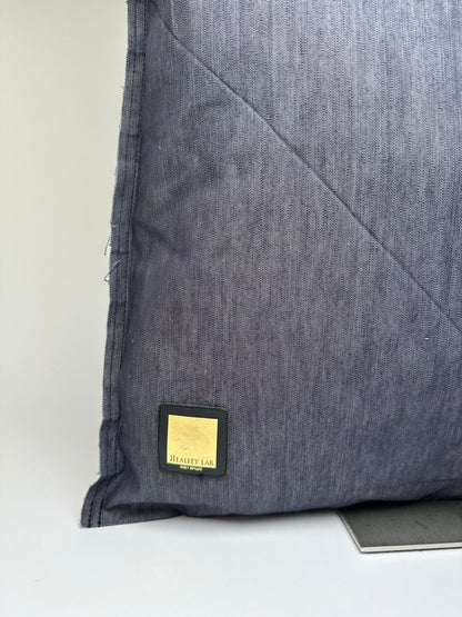 Vintage Issey Miyake Reality Lab Fabric Tote Dark Blue Purple