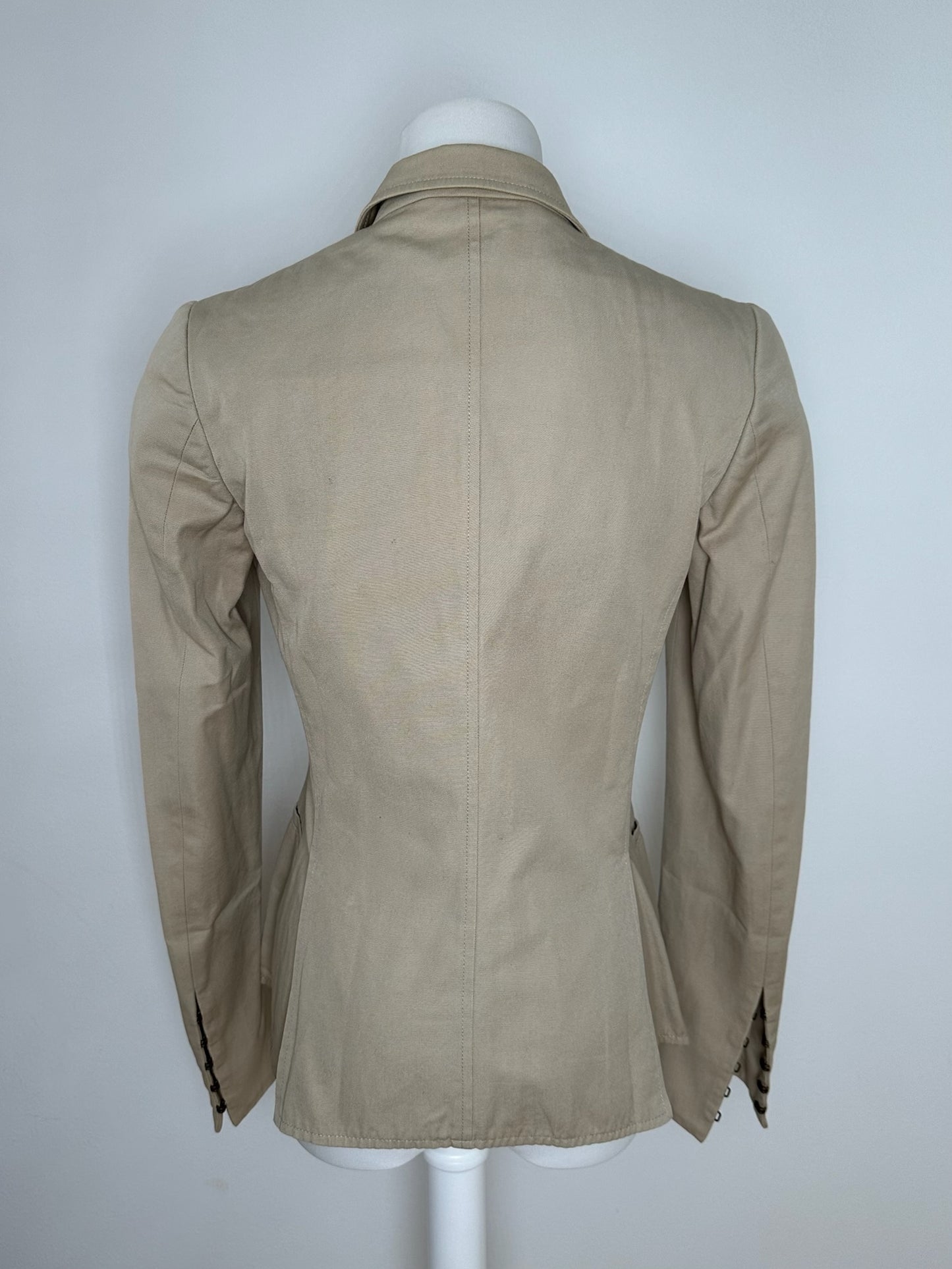 Vintage Gucci Blazer / Trenchcoat Beige 38/M