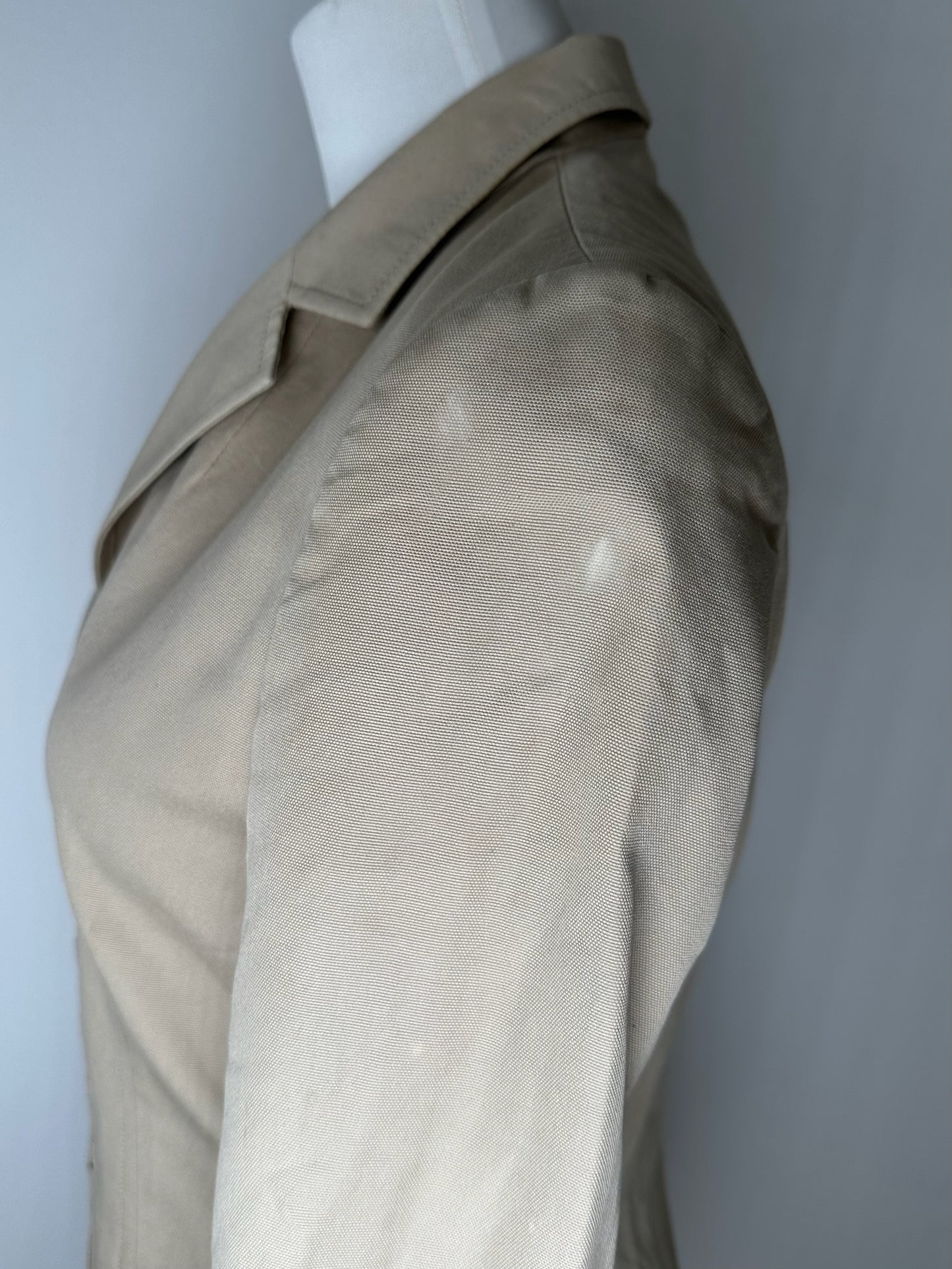 Vintage Gucci Blazer / Trenchcoat Beige 38/M