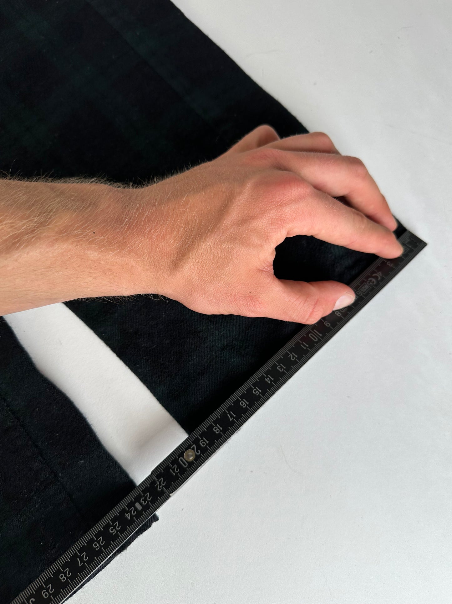 Vintage Comme des Garçons Wool Trousers Black Dark Green