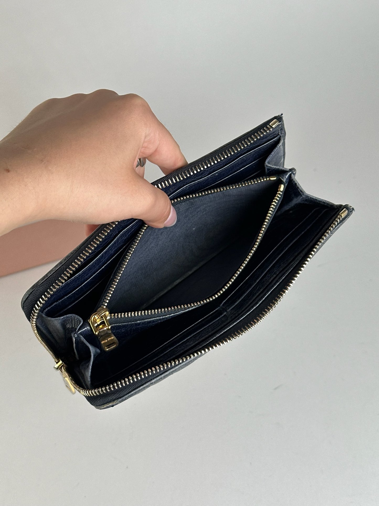 Vintage Miu Miu Leather Wallet