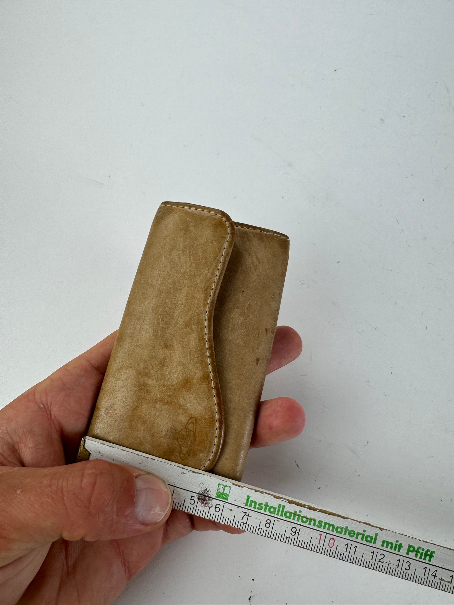 Vintage Vivienne Westwood Leather Key Holder beige