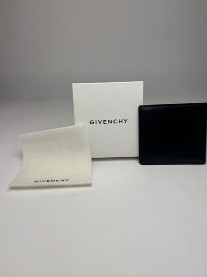 Vintage Givenchy Flapable Leather Card Holder / Wallet black