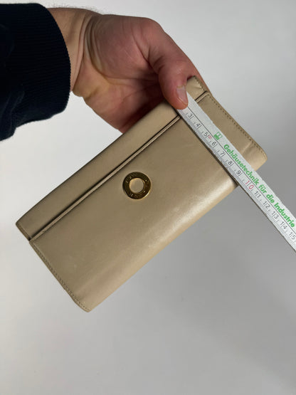 Vintage Celine Paris Leather wallet white