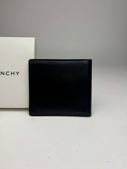Vintage Givenchy Flapable Leather Card Holder / Wallet black